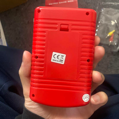 Retro Game Box Portable Game Console Red 400 Game Set