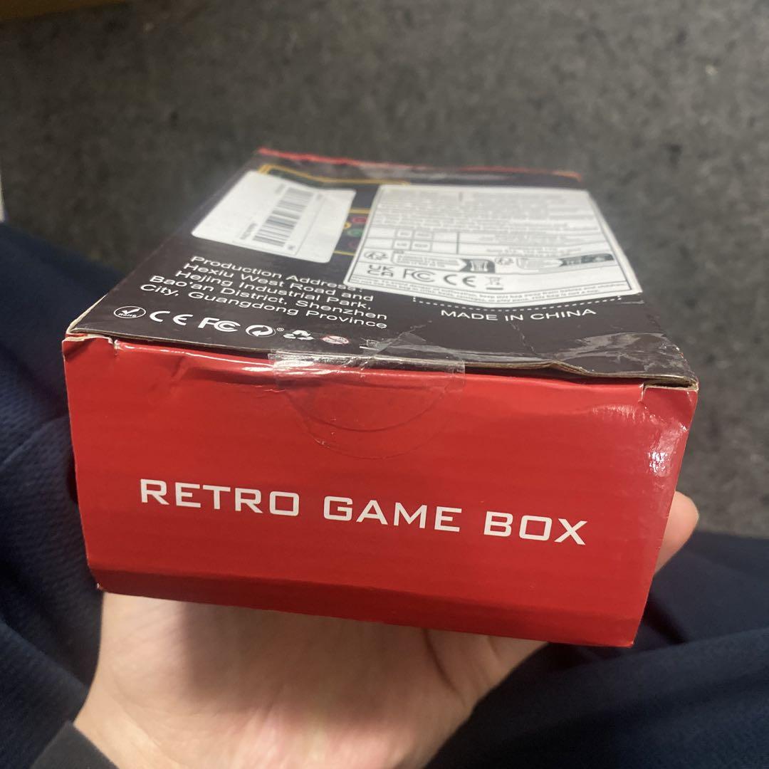 Retro Game Box Portable Game Console Red 400 Game Set