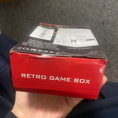 Retro Game Box Portable Game Console Red 400 Game Set