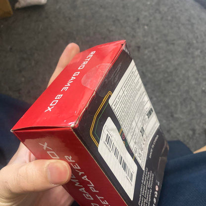 Retro Game Box Portable Game Console Red 400 Game Set
