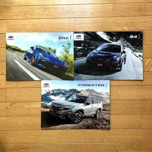 Subaru BRZ WRX S4 FORESTER Catalog [2025]