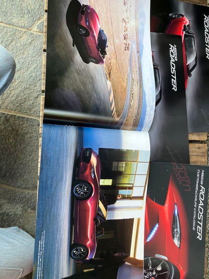 Mazda Roadster Catalog 3 Types