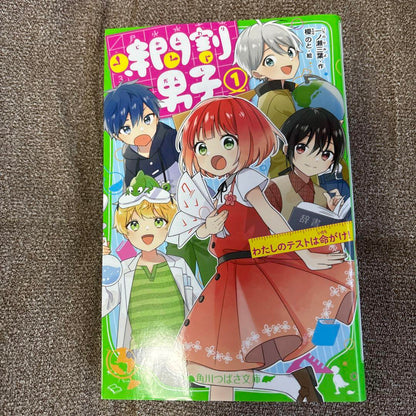 Popular Time-Table Boys Set 1 and 2  Tsubasa Bunko  Love Comedy Elementary School Level