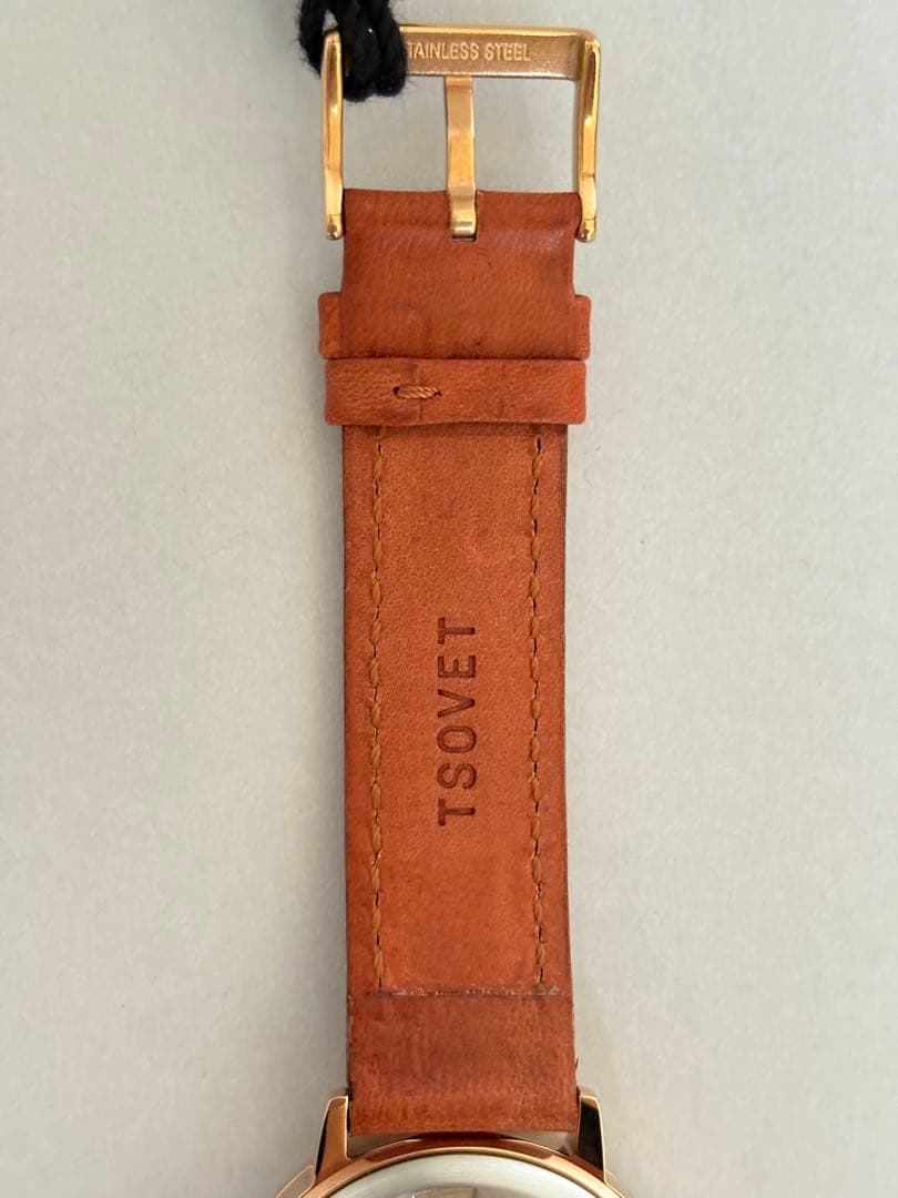 [Unused condition, like new]TSOVET Sovet CN38 Champagne Gold R7/8 month battery replaced