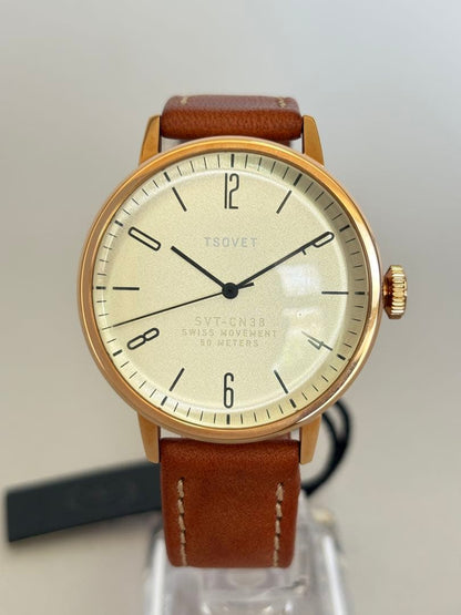 [Unused condition, like new]TSOVET Sovet CN38 Champagne Gold R7/8 month battery replaced