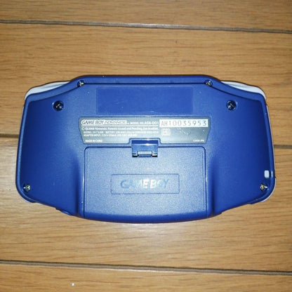 Game Boy Advance Console Blue Model AGB-001 with 3 Games