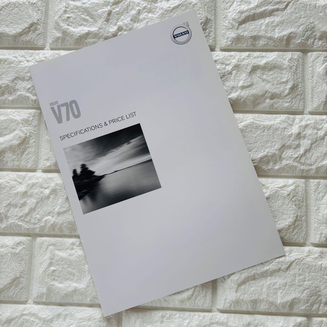 Mint Condition Volvo VOLVO Catalog with Rare Price List VOLVO V70