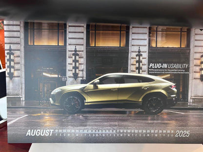 Lamborghini Plug-in Excellence 2025 Calendar