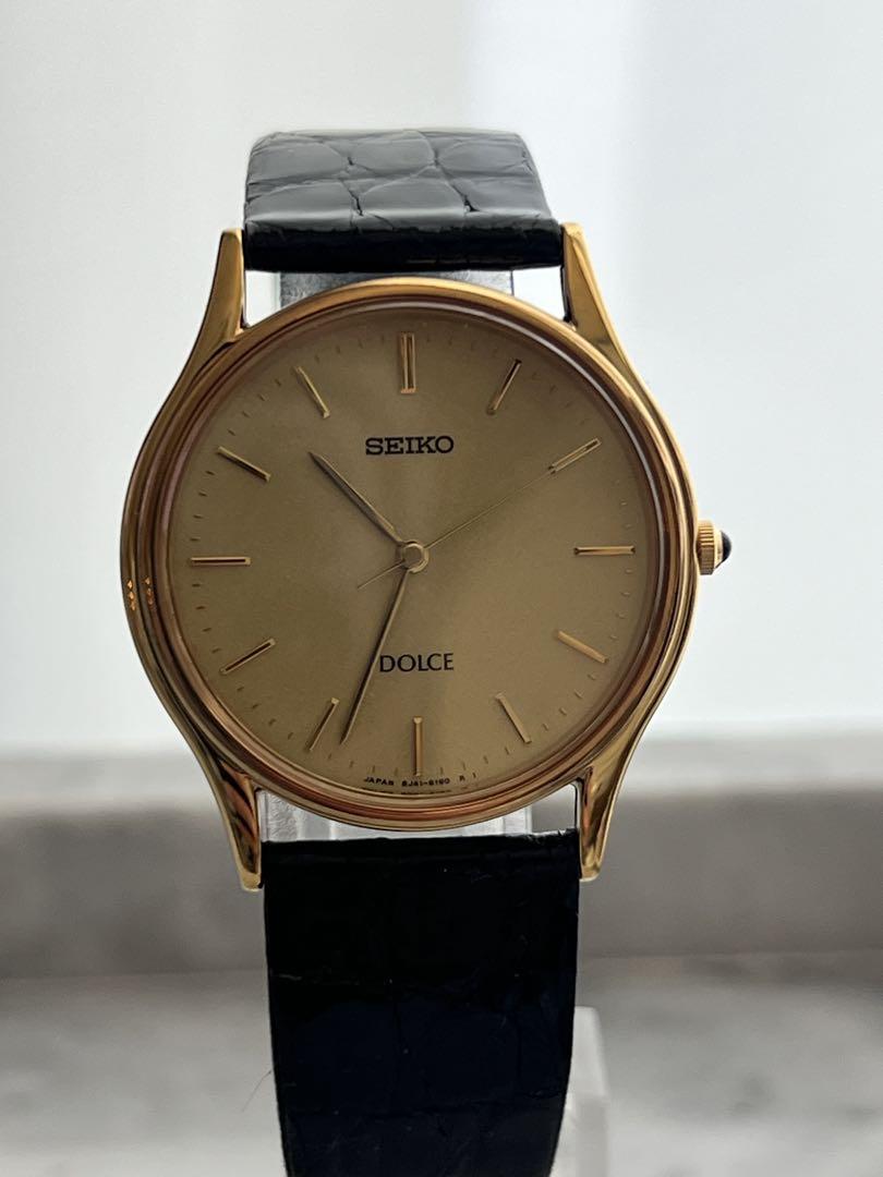 New Battery Watch Exquisite SEIKO DOLCE Vintage SEIKO