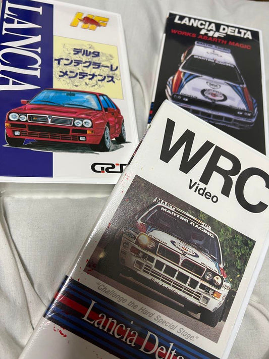 Rare Lancia Delta Integrale Video 3 Set
