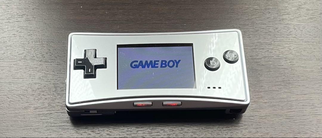 GAME BOY micro Silver Main Unit [Box, Manual, Charger Included]