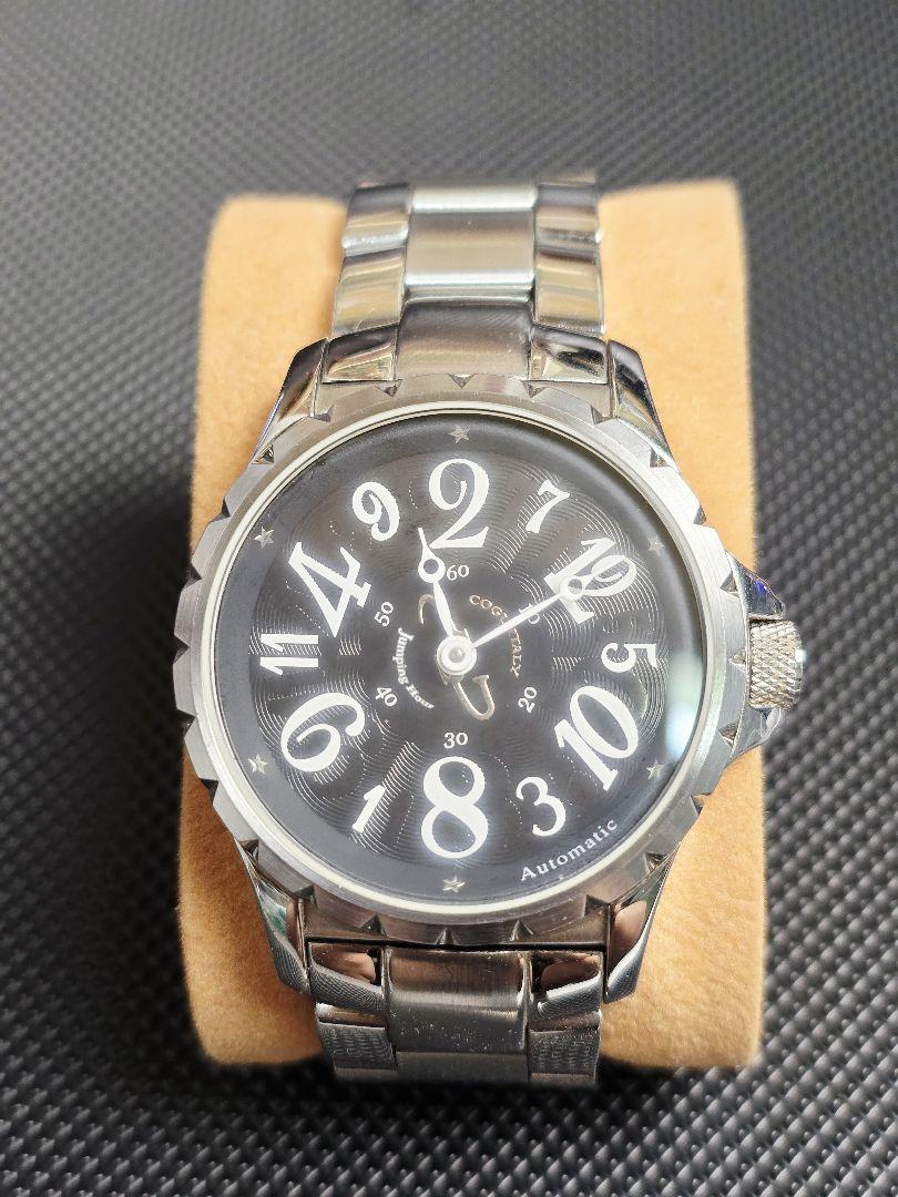TM097 Automatic Black Arabic Numbers Men's Watch