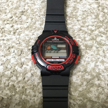 LORUS Digital Watch WE5015