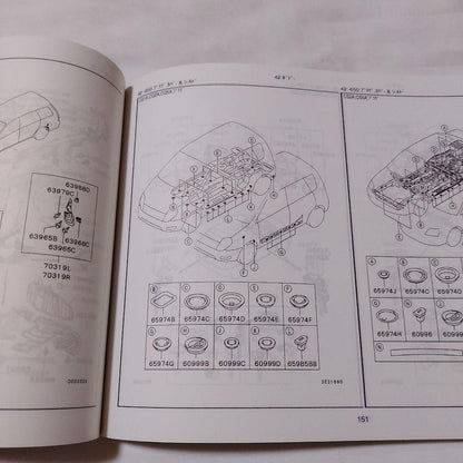 Mitsubishi Lancer Cedia Cedia Wagon Mirage Dingo Illustrated Catalog