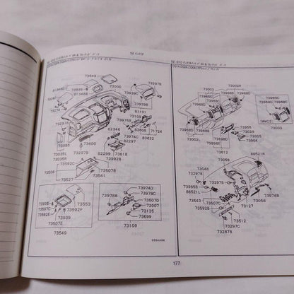 Mitsubishi Lancer Cedia Cedia Wagon Mirage Dingo Illustrated Catalog