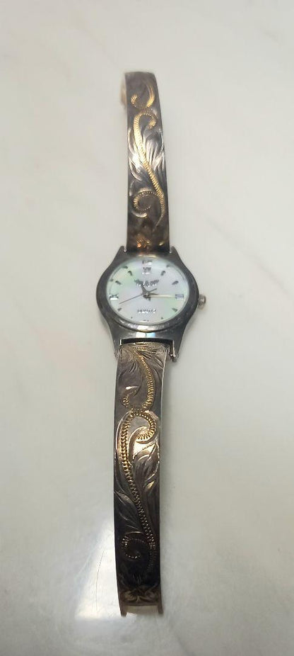 925 7K Hawaiian Jewelry Working Product Weight: Approximately 36g New Battery Replacement