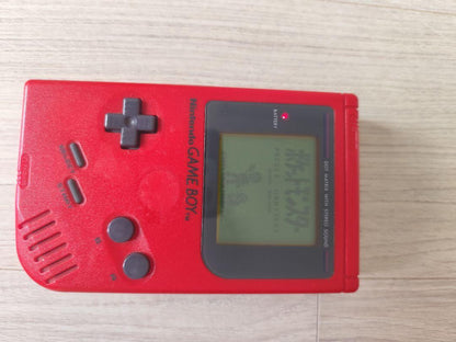 Red Game Boy Console Functional