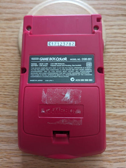 Game Boy Color Body & 3 Softwares