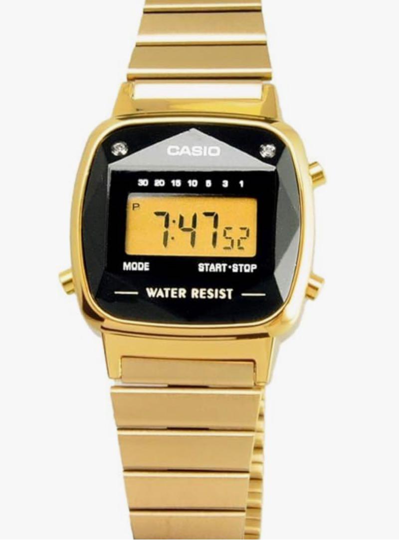New CASIO Gold Ladies Natural Diamond Discontinued Rare Model