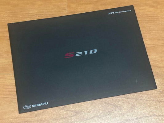 S210 Catalog Manual