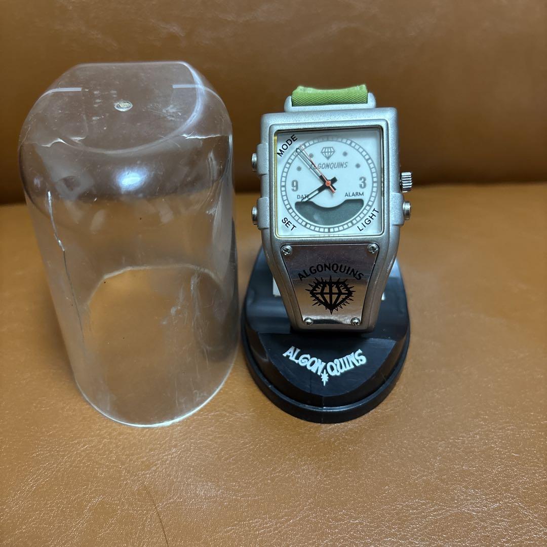 ALGONQUINS Analog Watch Silver/Green