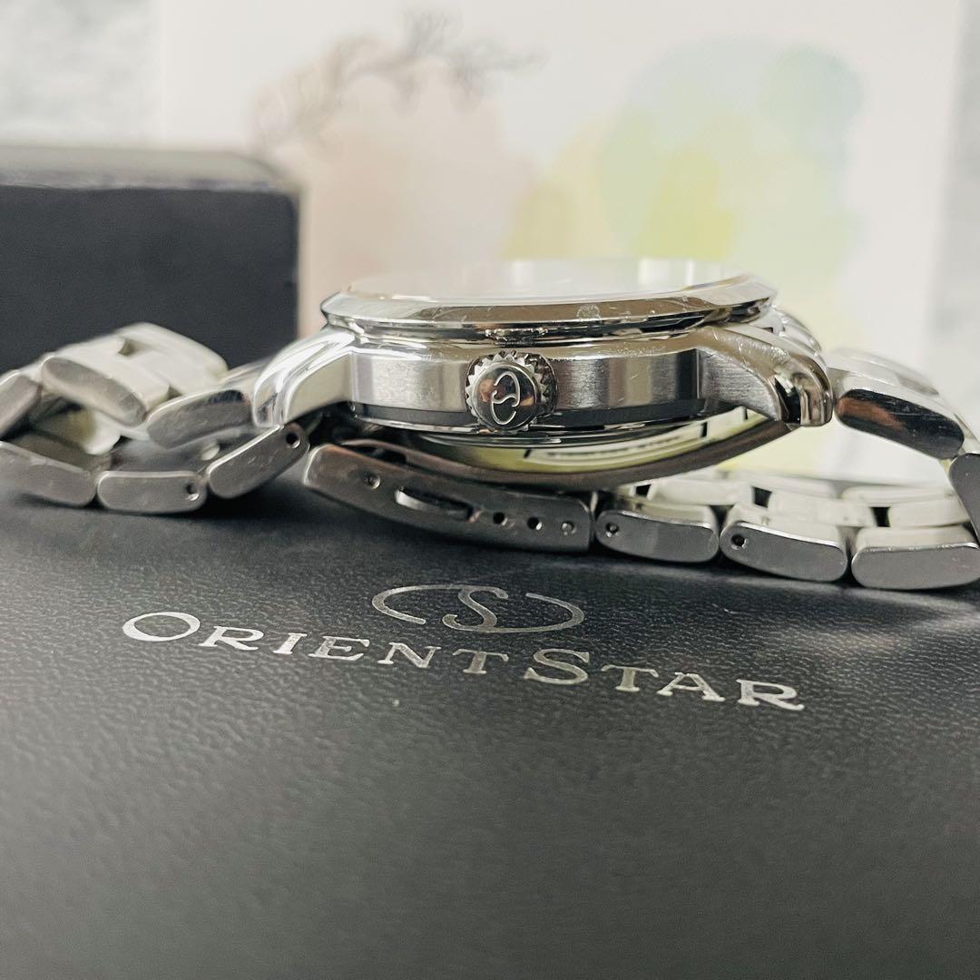 [Box Included] Orient Star Automatic Winding Reverse Display Watch DA02-C0-B Black