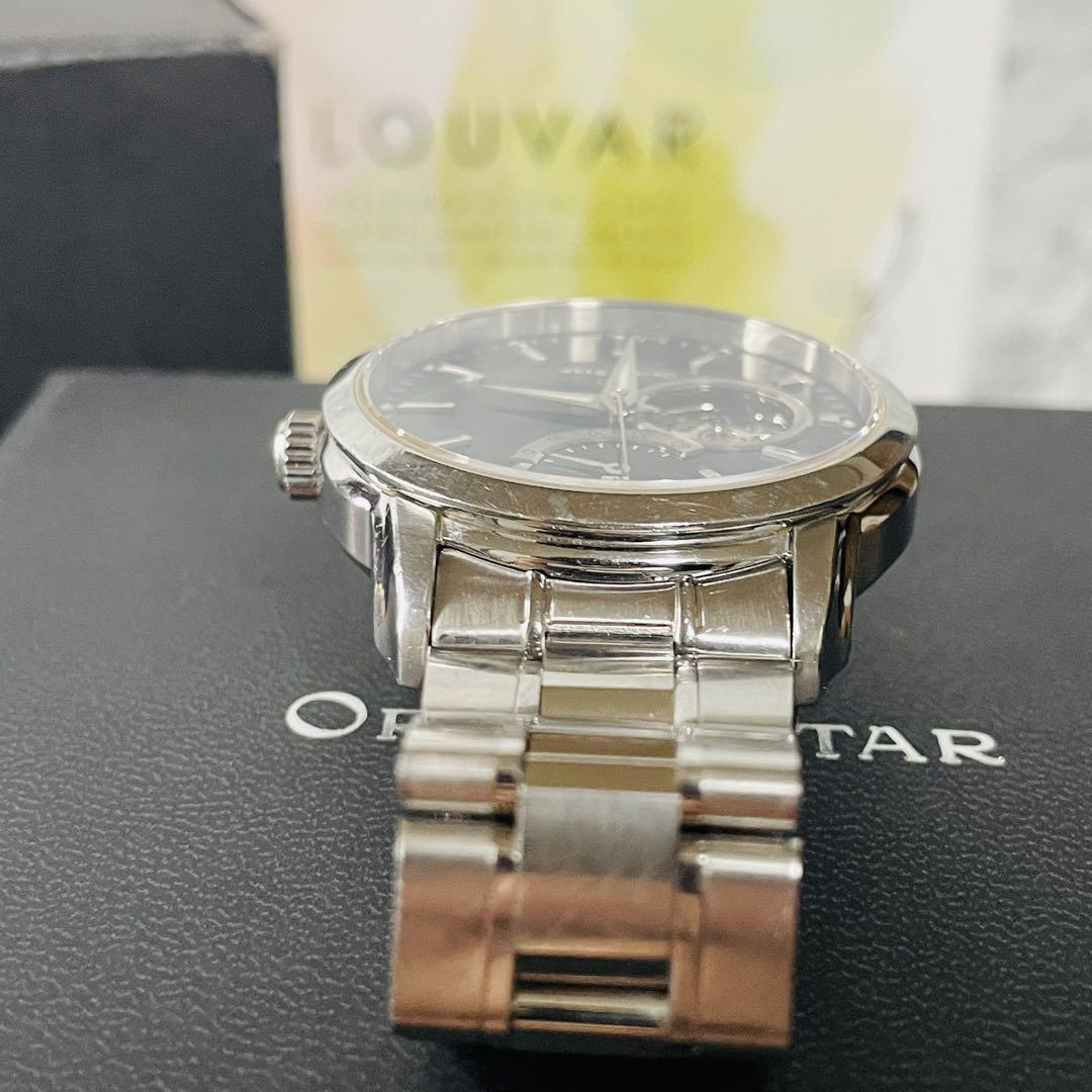 [Box Included] Orient Star Automatic Winding Reverse Display Watch DA02-C0-B Black