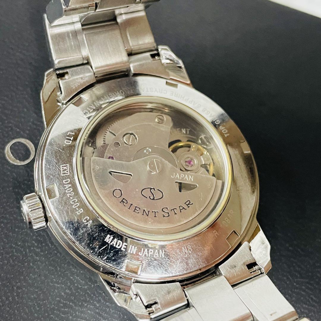 [Box Included] Orient Star Automatic Winding Reverse Display Watch DA02-C0-B Black