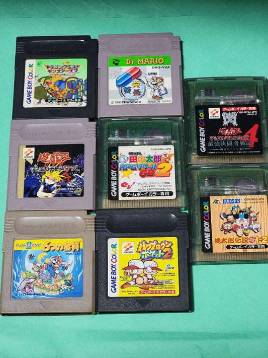 Nintendo Game Boy Software 9 Set