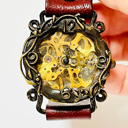 Mura Mura Mechanical Watch Hand-Wound Antique Winding Watch Rebic
