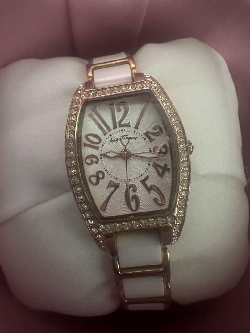 Angel Heart Rose Gold Watch