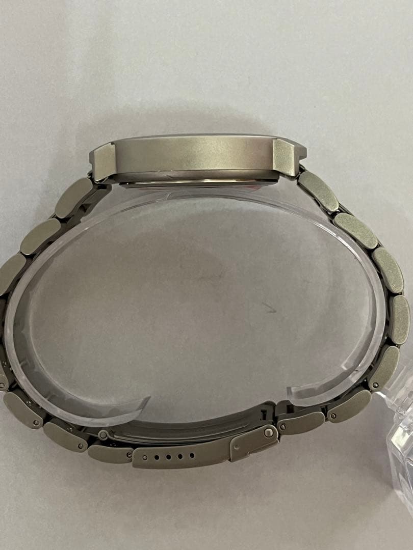 [Extremely Fine Condition] Peugeot Watch - Chronograph - Silver Gray & Black - Battery Replaced