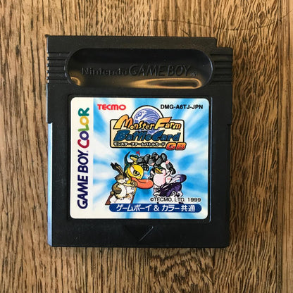 Monster Farm Battle Card GB Game Boy Software