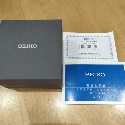 SEIKO Seiko Radio Solar Watch 1B21