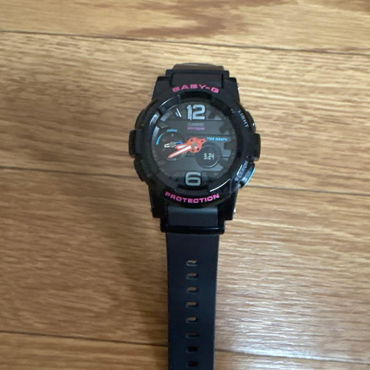 BABY-G Black Watch Black Pink Battery New