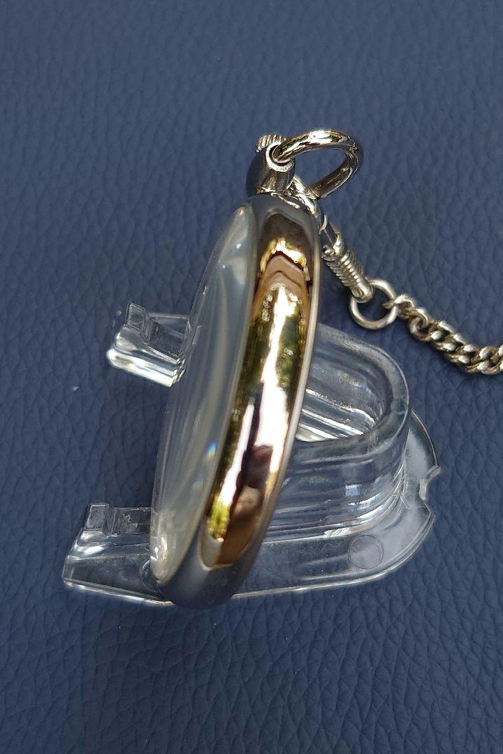 125th Anniversary of Railway Opening Commemorative Pocket Watch Silver