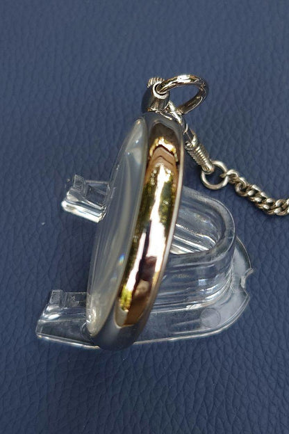 125th Anniversary of Railway Opening Commemorative Pocket Watch Silver