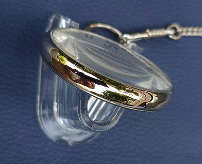 125th Anniversary of Railway Opening Commemorative Pocket Watch Silver