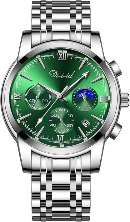 Men's Quartz Chronograph Watch Popular Business Wristwatch