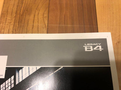 Subaru Legacy B4 & 2.0GT DIT Catalog and cartopia