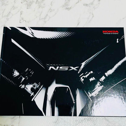 NSX Limited Edition Catalog Pamphlet