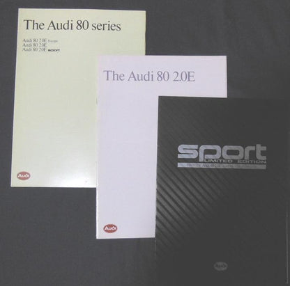 Audi 80 Catalogue [Rare Item #424]