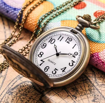 Pocket Watch American Antique Bronze Import