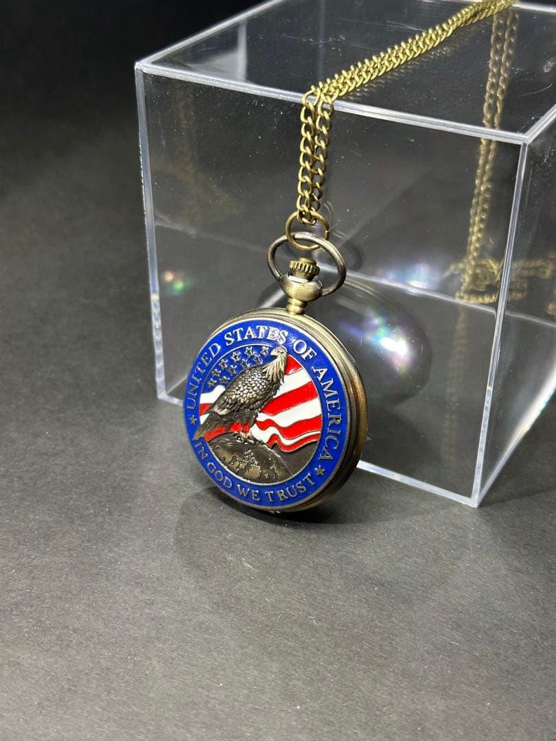 Pocket Watch American Antique Bronze Import