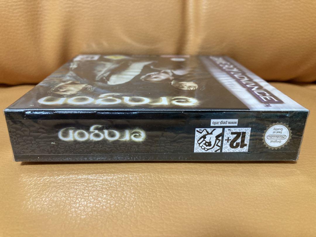 New Sealed Overseas Version Unreleased in Japan ERAGON GBA ERAGON GBA