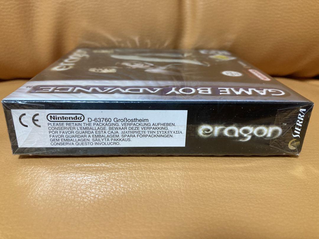 New Sealed Overseas Version Unreleased in Japan ERAGON GBA ERAGON GBA