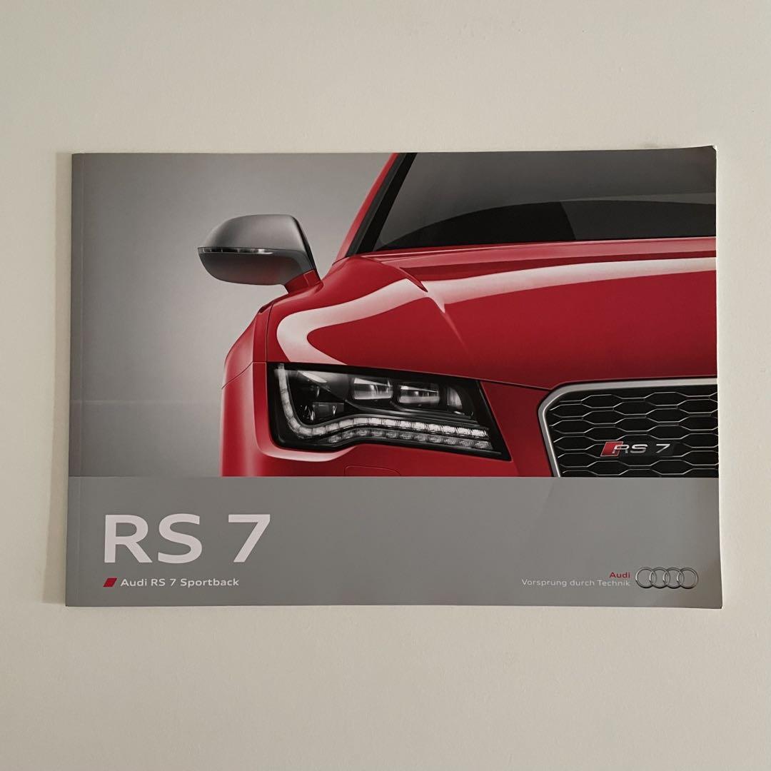 Audi RS7 RS4 and Audi Magazine 3-Book Set