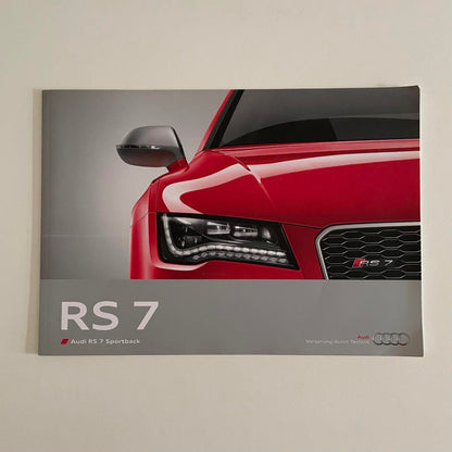 Audi RS7 RS4 and Audi Magazine 3-Book Set