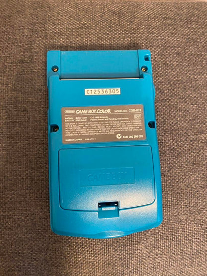 Game Boy Color CGB-001 Blue: Game Pak Set