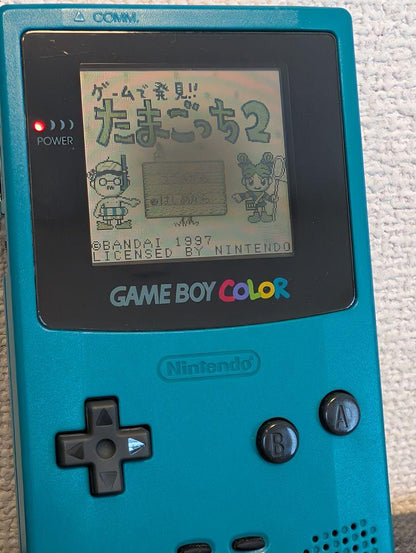 Game Boy Color CGB-001 Blue: Game Pak Set